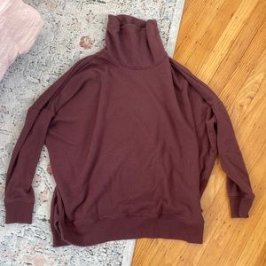 Aerie Legging Sweatshirt Turtleneck oversized